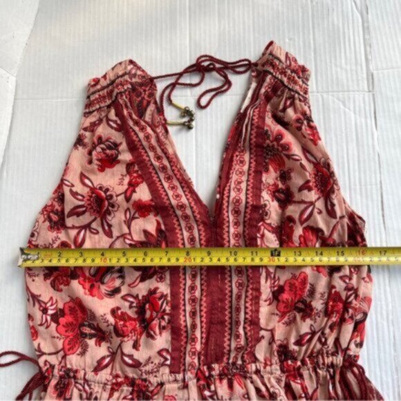 Kate Spade *  Sleeveless Paisley Blossom Blouse Top in Conch Shell Size Small - Picture 13 of 15